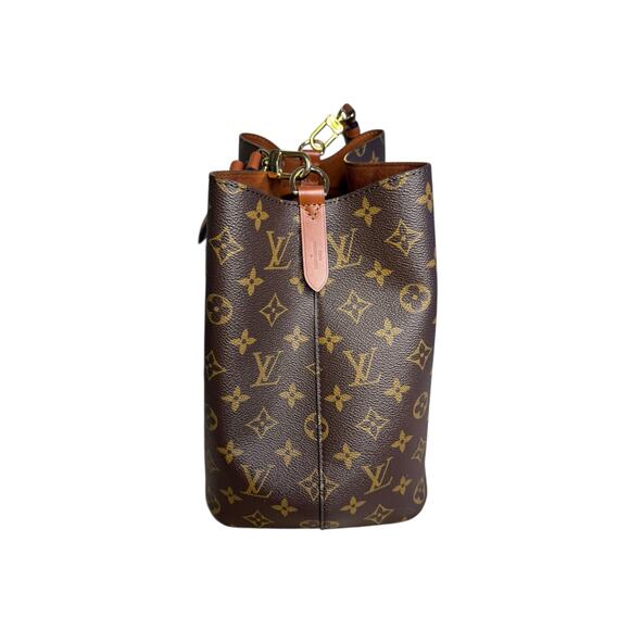 Louis Vuitton NWOT NeoNoe MM Bucket Bag in Caramel w/Dust Bag, Box & Ribbon - Picture 6 of 16
